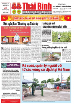 Số 8331 - Thứ 7 ngày 25/9/2021