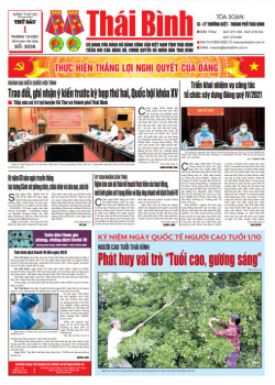 Số 8336- Thứ 6 ngày 01/10/2021