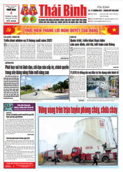 	Số 8338- Thứ 2 ngày 4/10/2021