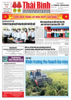 Số 8345 - Thứ 3 ngày 12/10/2021