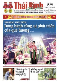 Số 836 - Chủ nhật ng&agrave;y 7/1/2024