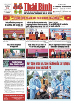 Số 8375 - Thứ 3 ngày 16/11/2021