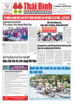 Số 8411 - Thứ 3 ngày 28/12/2021