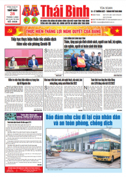 	Số 8438- Thứ 6 ngày 28/1/2022