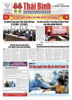 Số - 8462: Thứ 6 ngày 25/02/2022