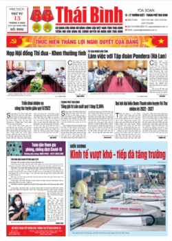 Số 8502 - Thứ 4 ngày 13/4/2022