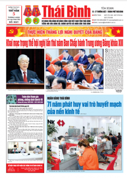 Số 8521 - Thứ 5 ng&agrave;y 5/5/2022