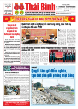 Số 8523 - Thứ 7 ngày 7/5/2022