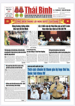 SỐ: 8534 - Thứ 6 ngày 20/05/2022