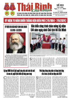 Số 853 - Chủ nhật ngày 5/5/2024