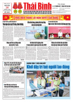 Số 8541 - Thứ 7 ng&agrave;y 28/5/2022