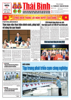 Số 8543- Thứ 3 ng&agrave;y 31/5/2022