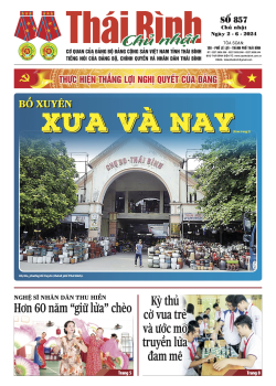 Số 857 - Chủ nhật ngày 2/6/2024