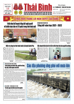 Số: 8607 - Thứ 7 ng&agrave;y 13/8/2022