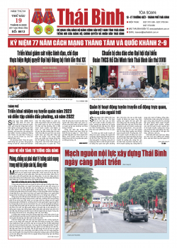 Số: 8612 - Thứ 6 ng&agrave;y 19/8/2022