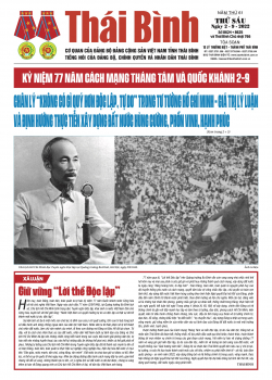 Số: 8624+8625 v&agrave; Th&aacute;i B&igrave;nh Chủ nhật 766 - Thứ 6 ng&agrave;y 2/9/2022