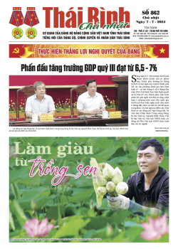 Số 862 - Chủ nhật ngày 7/7/2024