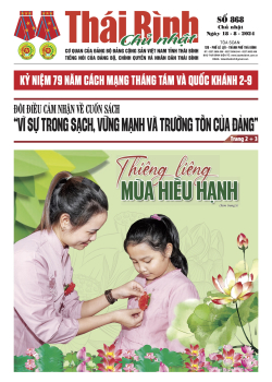 Số 868 - Chủ nhật ngày 18/8/2024