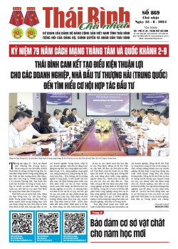 Số 869 - Chủ nhật ngày 25/8/2024