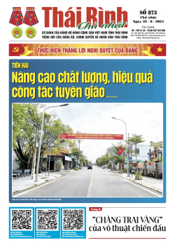 Số 873 - Chủ nhật ng&agrave;y 22/9/2024