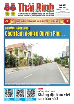 Số 875 - Chủ nhật ng&agrave;y 6/10/2024