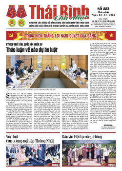 Số 882 - Chủ nhật ngày 24/11/2024