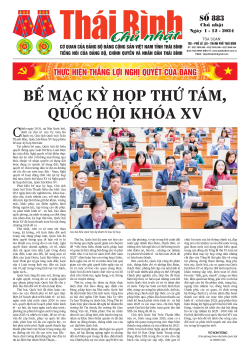 Số 883 - Chủ nhật ngày 1/12/2024