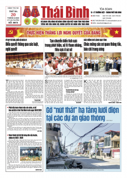 Số: 8873 - Thứ 3 ngày 20/6/2023