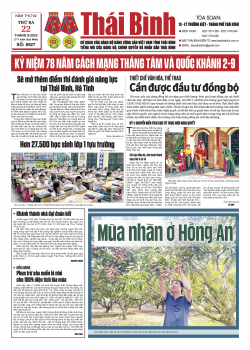 Số: 8927 - Thứ 3 ng&agrave;y 22/8/2023