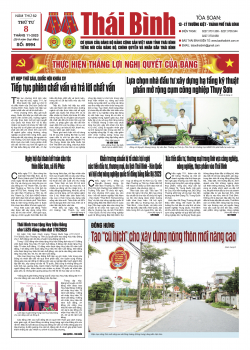 Số: 8994 - Thứ 4 ngày 8/11/2023