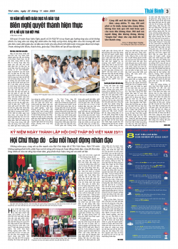 Số: 9007 - Thứ 5 ng&agrave;y 23/11/2023