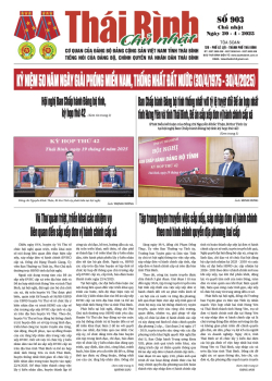 Số 903 - Chủ nhật ng&agrave;y 20/4/2025