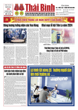 Số: 9134 - Thứ 6 ngày 19/4/2024