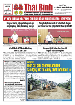 Số: 9156 - Thứ 4 ngày 15/5/2024