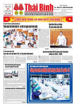 Số: 9169 - Thứ 5 ngày 30/5/2024