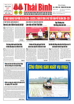 Số: 9193 - Thứ 5 ngày 27/6/2024