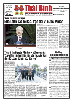 Số: 9217 - Thứ 5 ngày 25/7/2024