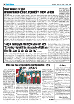 Số: 9217 - Thứ 5 ngày 25/7/2024