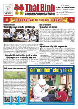 Số: 9233 - Thứ 3 ngày 13/8/2024