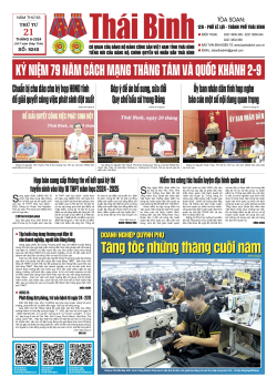 Số: 9240 - Thứ 4 ngày 21/8/2024