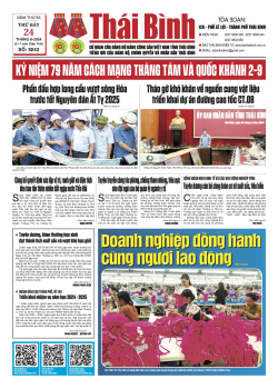 Số: 9243 - Thứ 7 ngày 24/8/2024