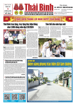 Số: 9252 - Thứ 4 ngày 4/9/2024