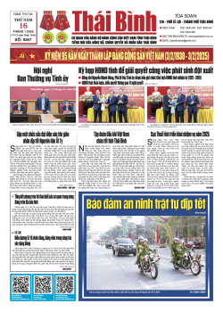 Số: 9367 - Thứ 5 ngày 16/1/2025