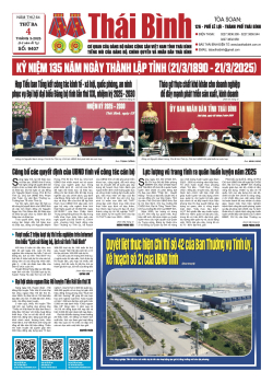 Số: 9407 - Thứ 3 ngày 4/3/2025