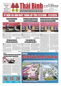 Số: 9417 - Thứ 7 ngày 15/3/2025