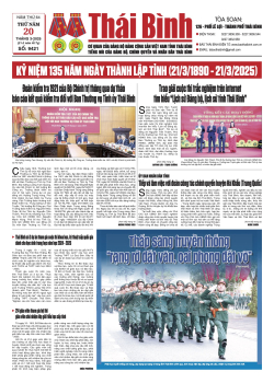 Số: 9421 - Thứ 5 ngày 20/3/2025