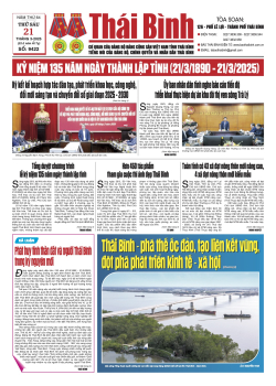 Số: 9422 - Thứ 6 ngày 21/3/2025