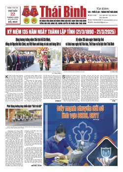 Số: 9423 - Thứ 7 ngày 22/3/2025