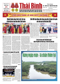 Số: 9424 - Thứ 2 ngày 24/3/2025