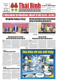 Số: 9431 - Thứ 3 ngày 1/4/2025